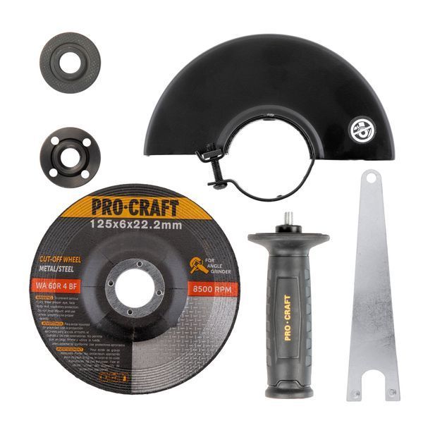 Набор аккумуляторного инструмента 2в1 Шуруповерт 180Нм Procraft PA18Pro BL + Болгарка Procraft PGA 22 125мм + 2АКБ 20В 8Ач + зарядное устройство Charger20/2.4A PA18ProBL_PGA22_2АКБ_8Аг фото