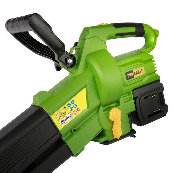 Аккумуляторный воздуходувка пылесос Procraft VB22 40 В, 420 м&sup3;/ч, 220 км/ч, без АКБ и ЗП VB22 фото