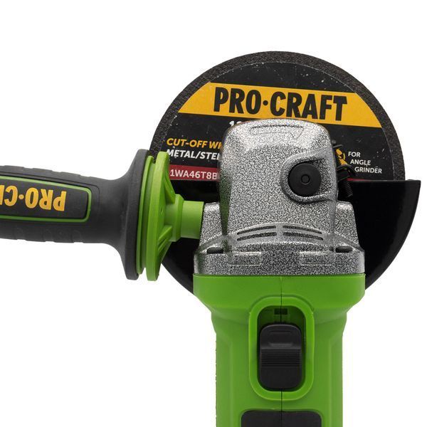 Акумуляторна болгарка Procraft PWA220 20 В, 125 мм, безщіткова, 5500&ndash;10000 об/хв, без АКБ та ЗП PWA220 БЕЗ АКБ та ЗП фото