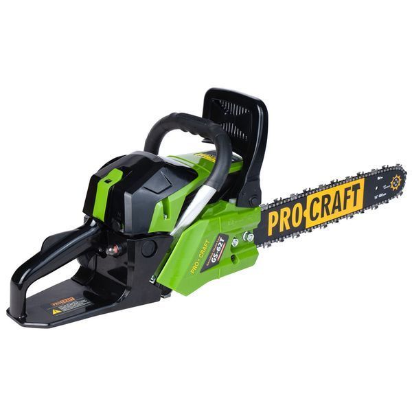 Бензопила Procraft GS-62T 2025, 1900 Вт, шина 40 см, Easy Start, двигун 49,3 см&sup3; GS62T фото