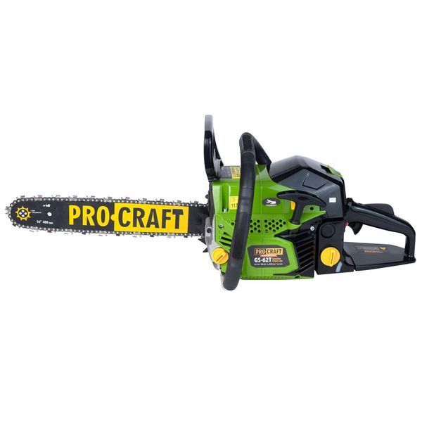 Бензопила Procraft GS-62T 2025, 1900 Вт, шина 40 см, Easy Start, двигун 49,3 см&sup3; GS62T фото