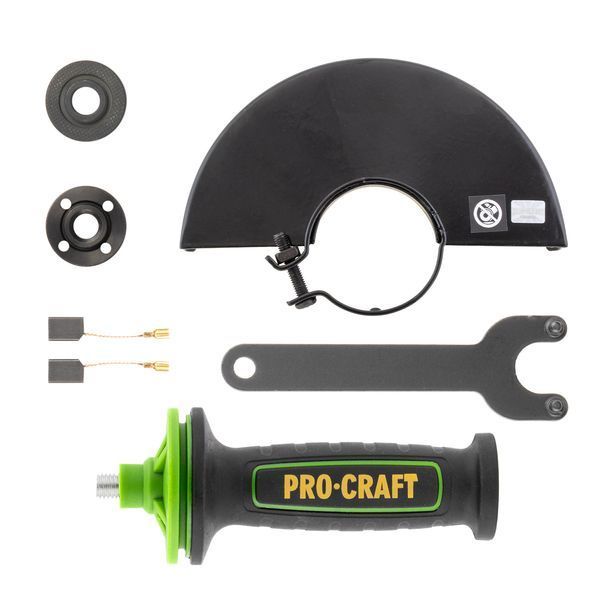 Болгарка Procraft PW2400ES 1350 Вт, диск 125 мм, регулировка и стабилизация оборотов, кабель 3 м PW2400ES фото
