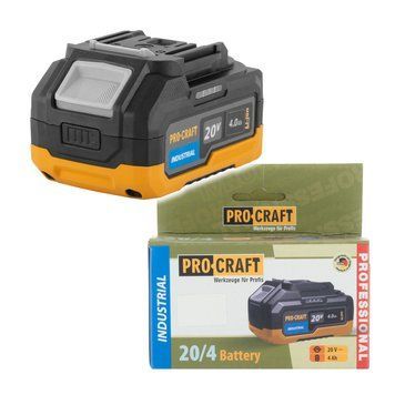 Акумуляторна батарея Procraft 20/4 Industrial 20V Li-Ion 4.0Ah Battery20_4 industrial фото