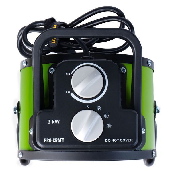 Керамический тепловентилятор Procraft FP30C 3000 Вт, 3 режима нагрева FP30C фото