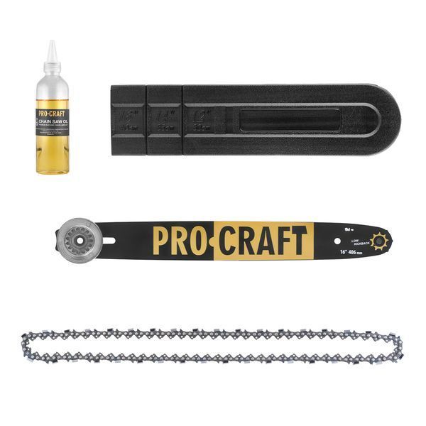 Аккумуляторная цепная пила Procraft PCA42/2 2АКБ 20В 8Ач с двойной зарядкой PCA42/2_2АКБ_8Аг_Max фото