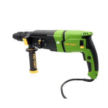 Перфоратор Procraft BH1100DFR 900 Вт, 3,2 Дж, SDS-Plus, 1250 об/хв, кейс і додатковий патрон BH1100DFR фото