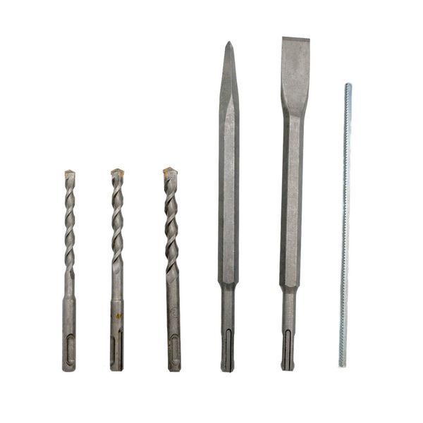Перфоратор Procraft BH1100DFR 900 Вт, 3,2 Дж, SDS-Plus, 1250 об/хв, кейс і додатковий патрон BH1100DFR фото