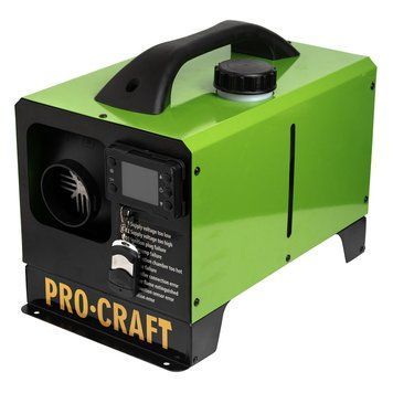 Портативний дизельний обігрівач Procraft PDH5000 5 кВт, 220&ndash;240 В, бак 5 л, 12/24 В PDH5000 фото