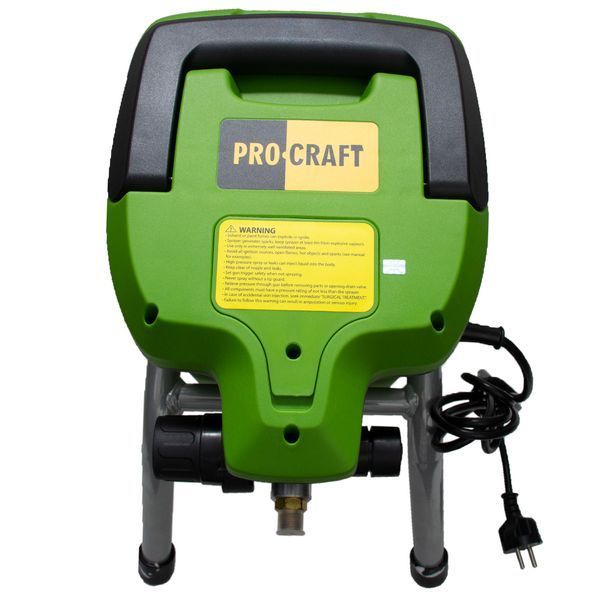 Фарбувальна станція Procraft PSE1100 700 Вт, 200 бар, 1000 мл/хв, шланг 7,5 м PSE1100 фото