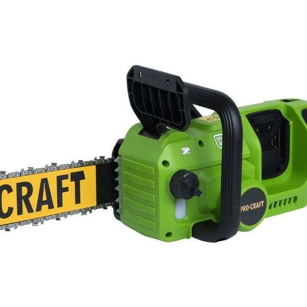 Акумуляторна ланцюгова пила Procraft PCA42/2 40 см, 2&times;20 В, без акумулятора та зарядного пристрою PCA42/2 БЕЗ АКБ та ЗП фото