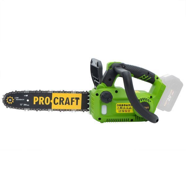 Акумуляторна ланцюгова пила Procraft PKA42Li 20 В, БЕЗ акумулятора та зарядки, Шина 30см, Безщітковий двигун PKA42Li БЕЗ АКБ та ЗП фото