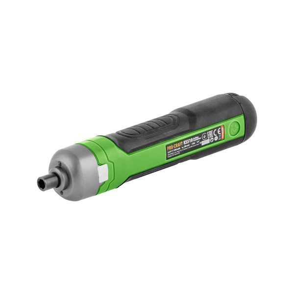 Електровикрутка Procraft KS510 3.6В 1.5Ah, 280 об/хв, набір біт, USB-C, кейс KS510 фото
