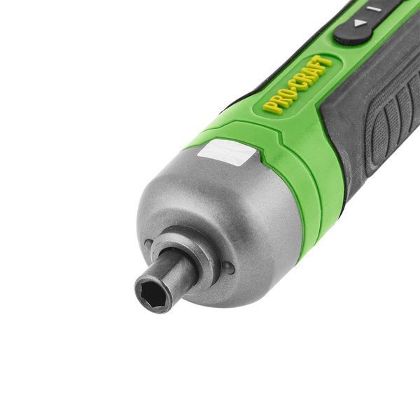 Електровикрутка Procraft KS510 3.6В 1.5Ah, 280 об/хв, набір біт, USB-C, кейс KS510 фото