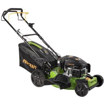 Самохідна бензинова газонокосарка Procraft PLM505S NEW 196 см&sup3; 8 рівнів висоти 25&ndash;75 мм мульчування PLM505S NEW фото