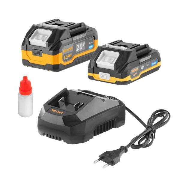 Набор аккумуляторного инструмента пилка и секатор Procraft PA168SET + удлинитель 3м EP3.0R, 2 АКБ 4Ач + 2Ач 20В PA168SET + EP3.0R фото