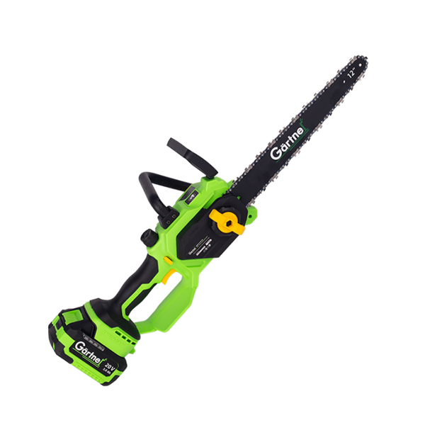 Акумуляторна пила G&auml;rtner GMCS-12 BL KIT 20В, шина 300 мм, безщіткова, 3Аг, міні ланцюгова GMCS-12 BL KIT фото