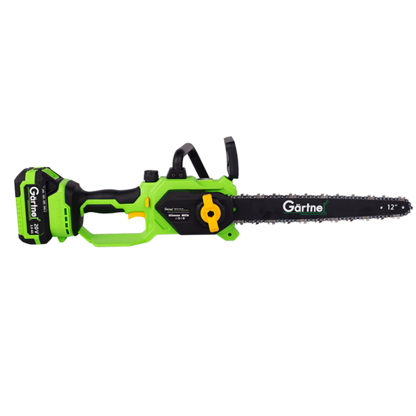 Акумуляторна пила G&auml;rtner GMCS-12 BL KIT 20В, шина 300 мм, безщіткова, 3Аг, міні ланцюгова GMCS-12 BL KIT фото