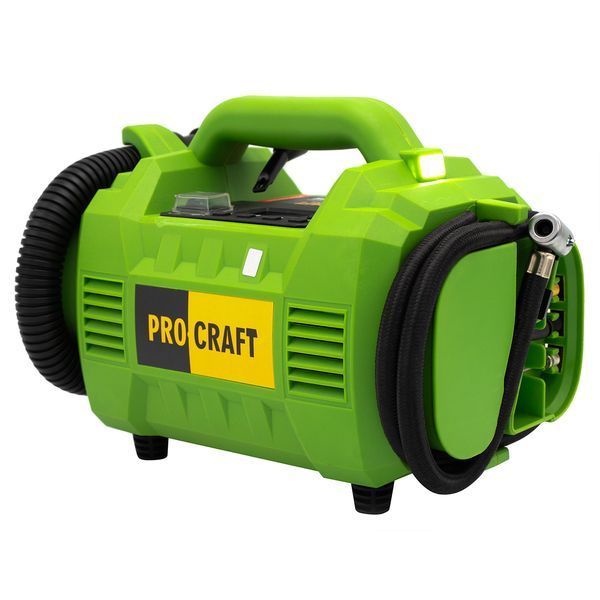 Насос-компрессор и дефлятор Procraft LK30 20 В, 10 бар, аккумуляторный насос и дефлятор, 3 насадки, без АКБ LK30 фото